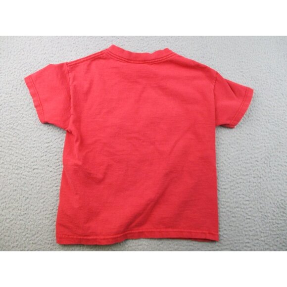 Vintage Mickey Mouse Shirt Boy's Medium 5-6 Red Disney Mickey & Co 90s Kids - Picture 8 of 9